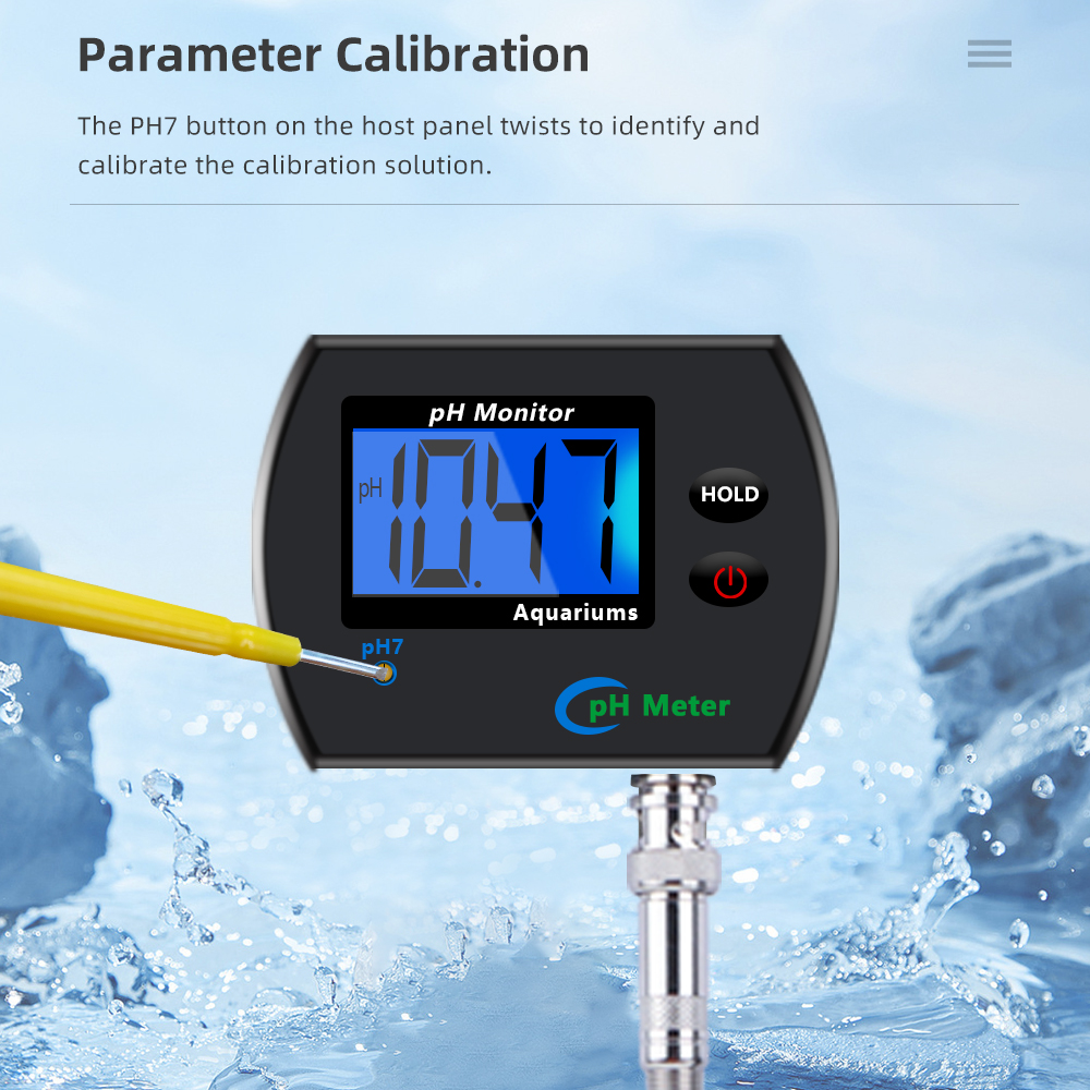 Digital Ph Meter Aquarium Drin - Ph Up Down Solution ulasan dan harga