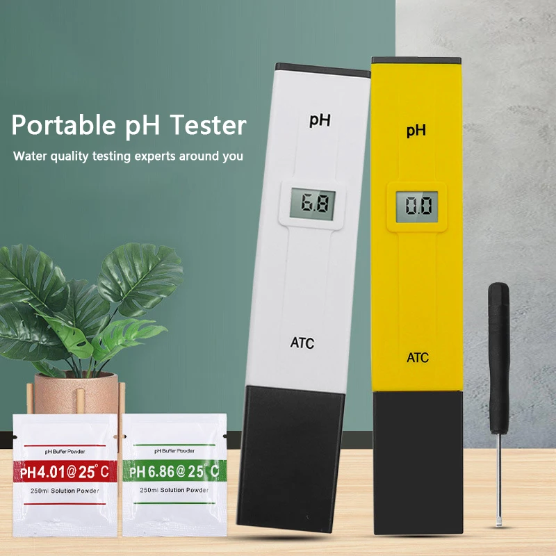 PH Meter Digital PH Tester Wat - Ph Up Down Solution ulasan dan harga