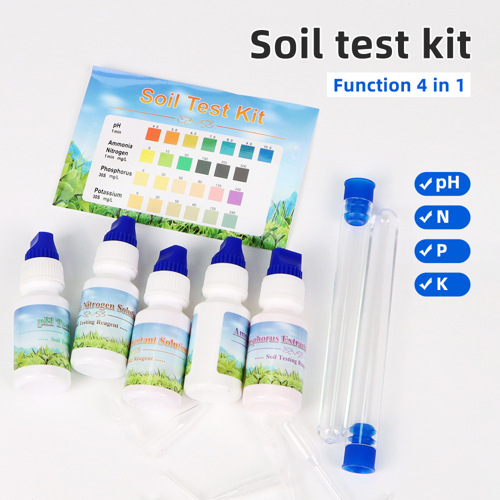 Soil Test Kit PH Ammonia Nitro - Ph Up Down Solution ulasan dan harga