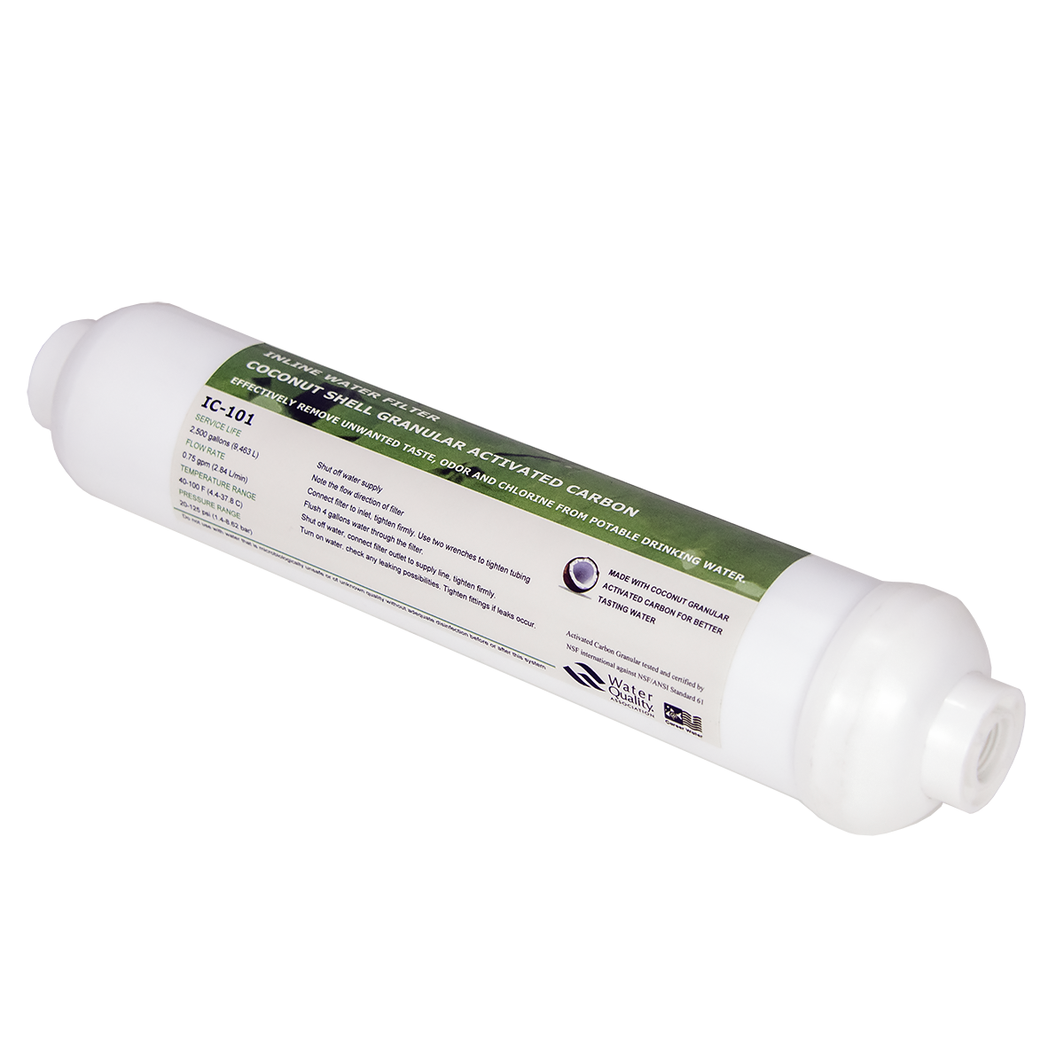 Coronwater Inline RO GAC Posfi - Carbon Filter Inline ulasan dan harga