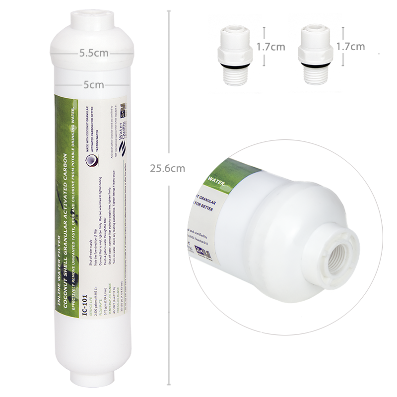 Coronwater Inline RO GAC Posfi - Carbon Filter Inline ulasan dan harga
