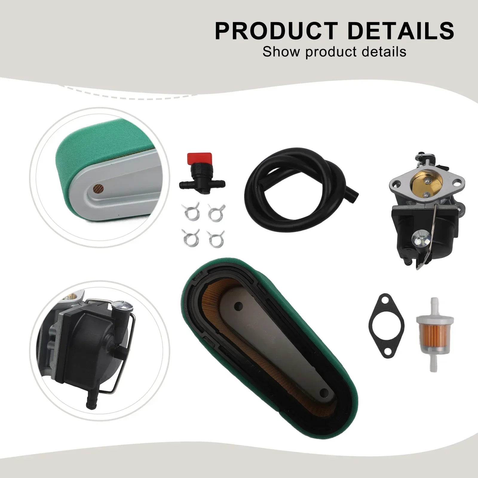 Premium Carburetor Kit for OHV - Carbon Filter Inline ulasan dan harga