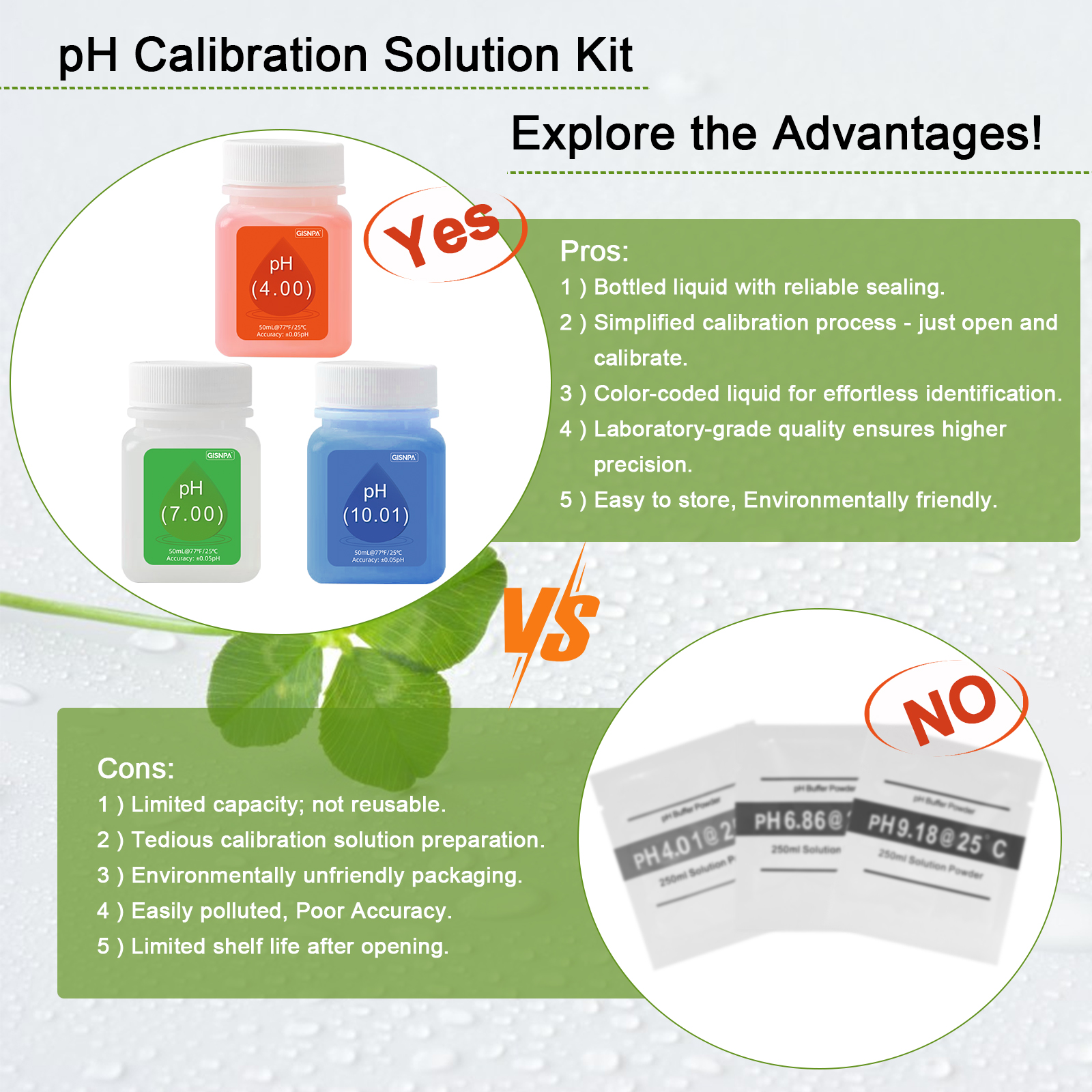PH Meter Calibration Solution  - Ph Up Down Solution ulasan dan harga