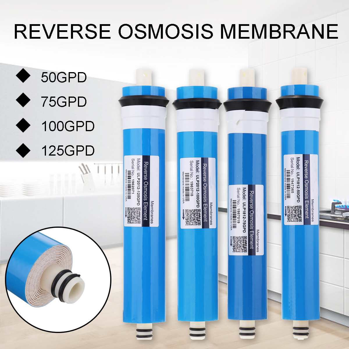 Home Kitchen Reverse Osmosis R - Carbon Filter Inline ulasan dan harga